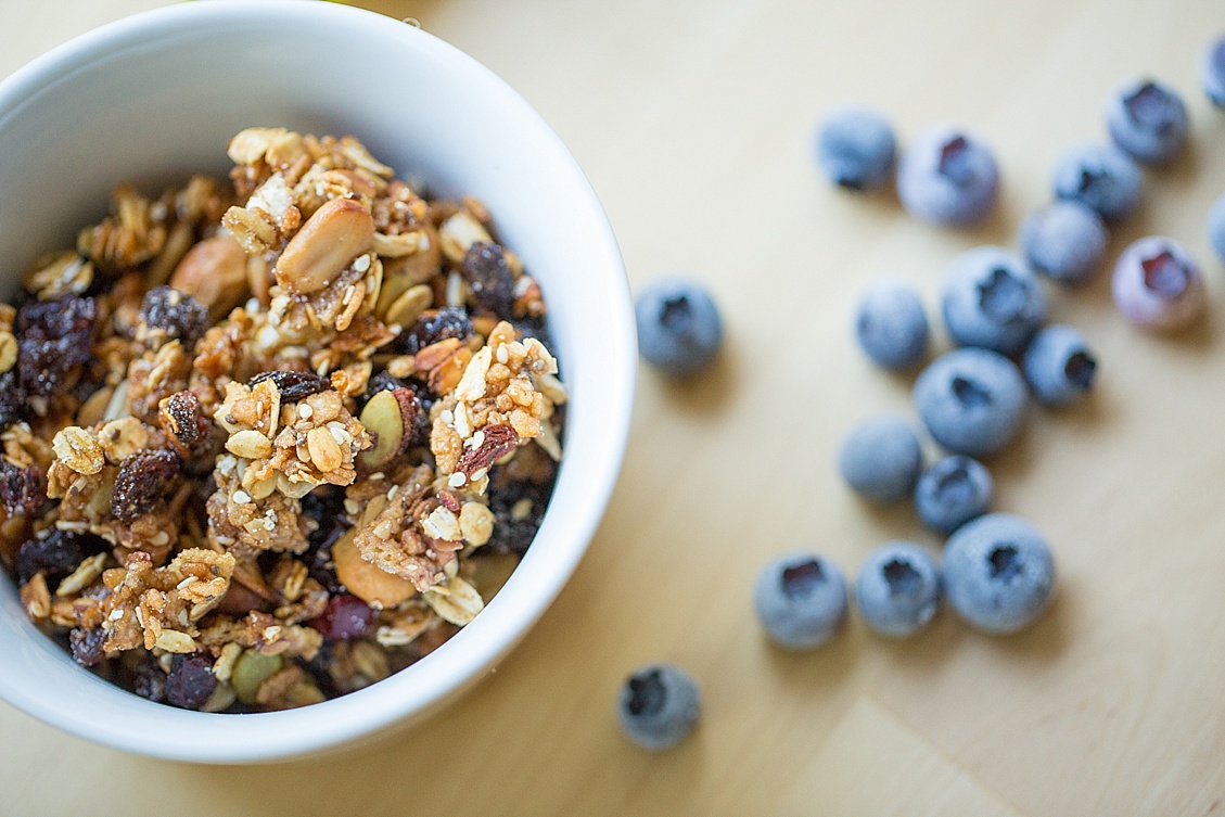 Cinnamon Chia Granola | Be Nourished