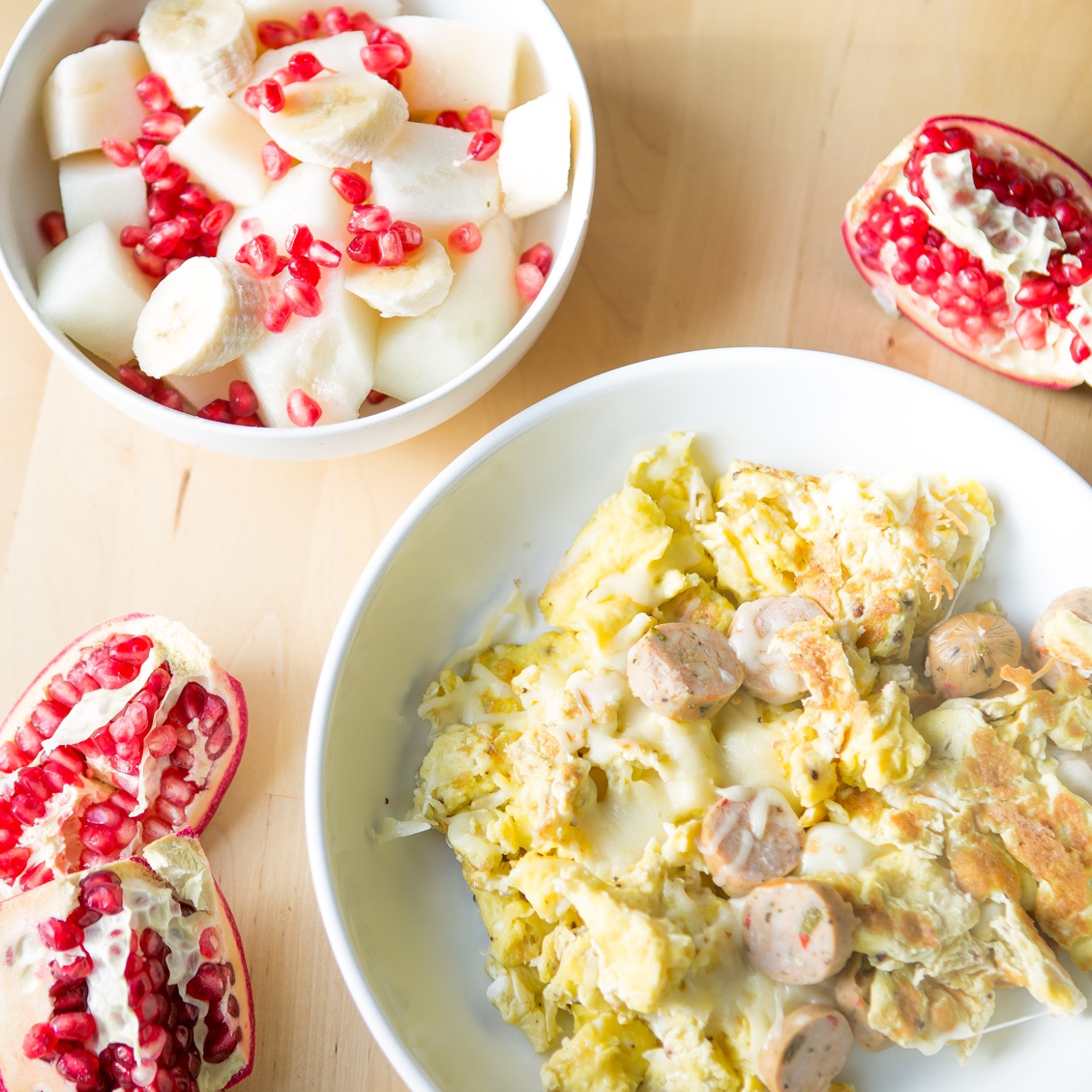 Lifesong Photography | Breakfast Recipes | Scrambled Eggs + Fresh Fruit | Delight + Be | Food Photography | Lake Chelan Photographer | Portland Food Photographer | Portland Food Blogger_0011